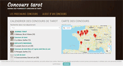 Desktop Screenshot of concours-tarot.com